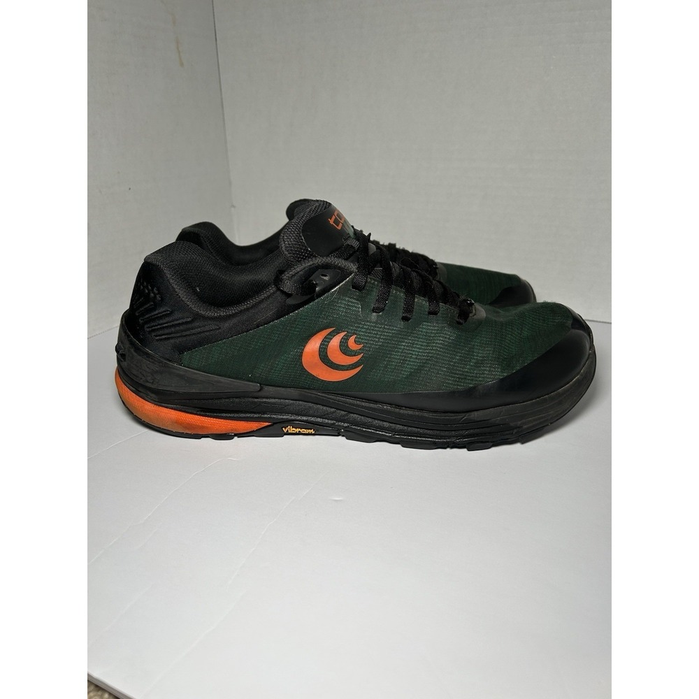 Topo Athletic Ultraventure Pro Trail Running Shoes Men's Size 11.5 Green/orange